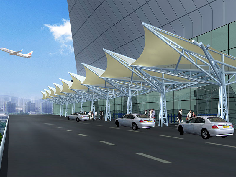 機場等候區遮陽膜