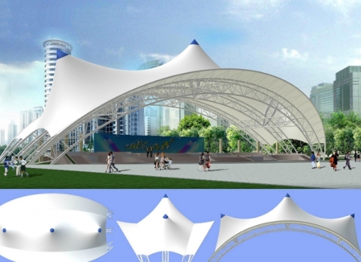 從多重因素談膜結(jié)構(gòu)車棚每平方造價的全面分析